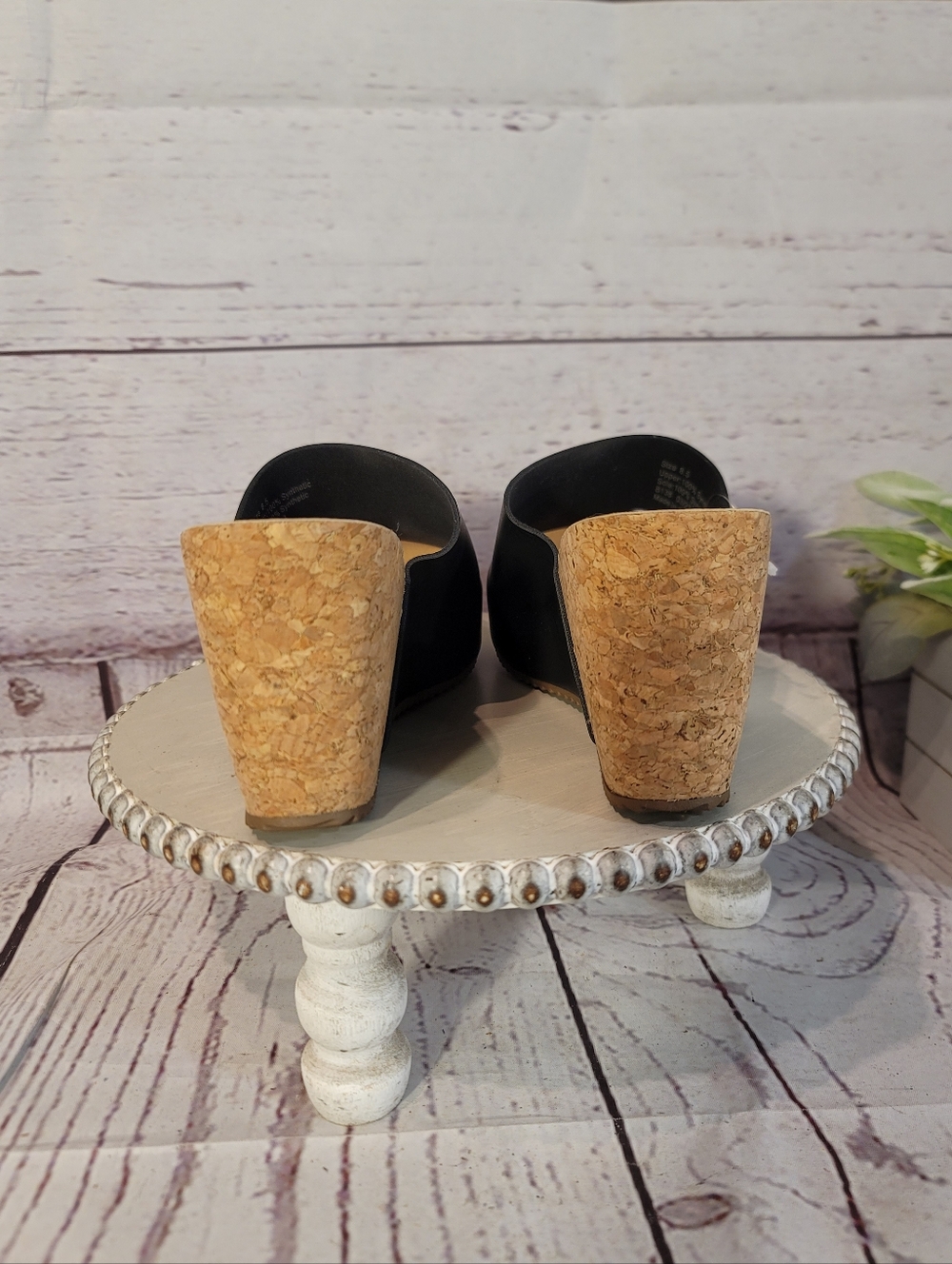 NWT Blowfish Malibu Womens Black Cork Wedge Slide Sandals Size 8.5 - Picture 11 of 14